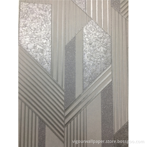 3D Vinyl Interior Decorative Wallpaper for Wall Coating